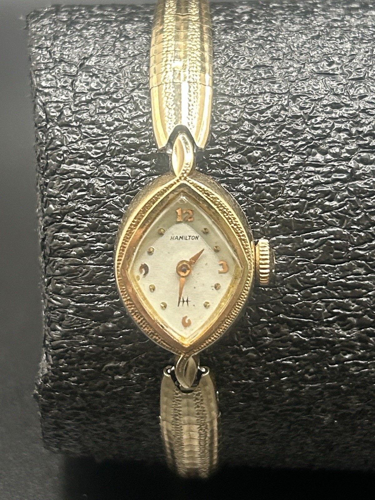 Hamilton Ladies’ Manual-wind Cocktail Watch 10K Gold-filled Case