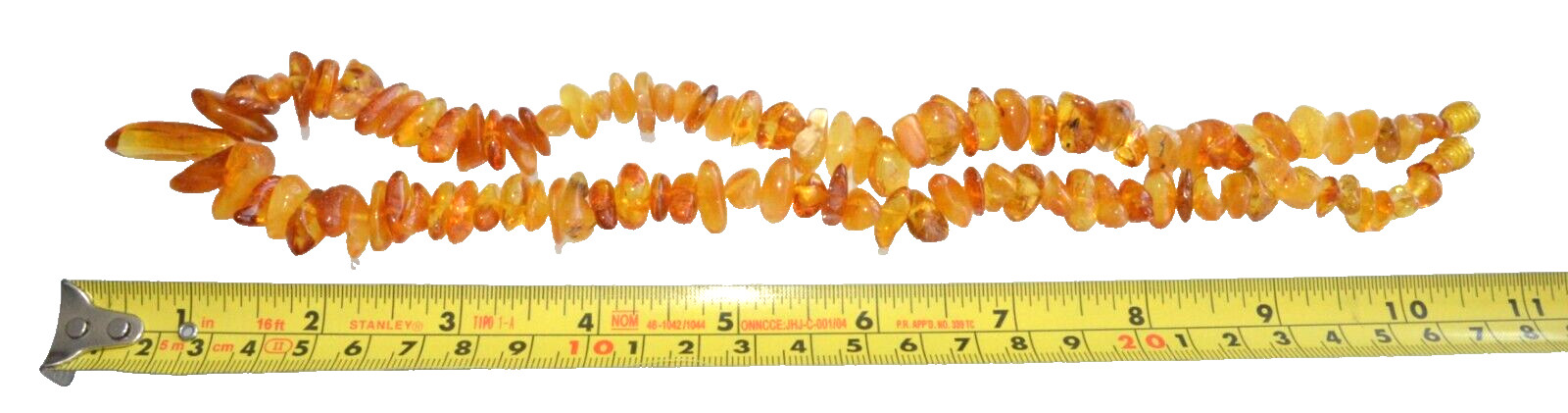 ✅54cm = 34gr RUSSIAN SOVIET BALTIC AMBER BEAD NECKLACE 琥珀 BRACELET STONE PENDANT