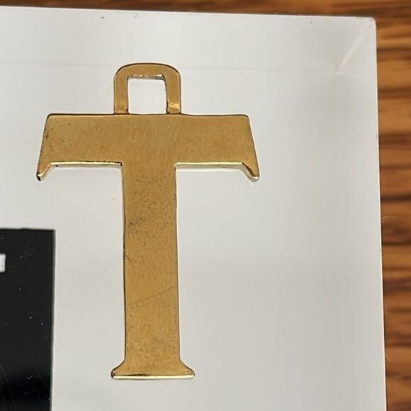 Henri Bendel Designer Signed Vintage Gold Toned Pendant