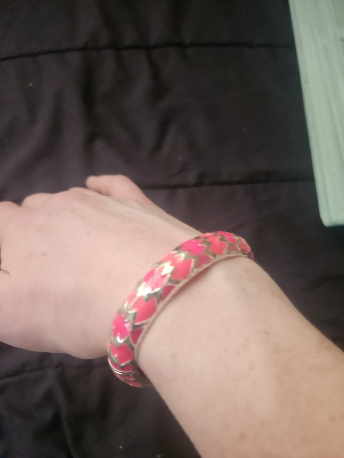 Costume Jewelry Lot 4 Bracelets 1 Necklace