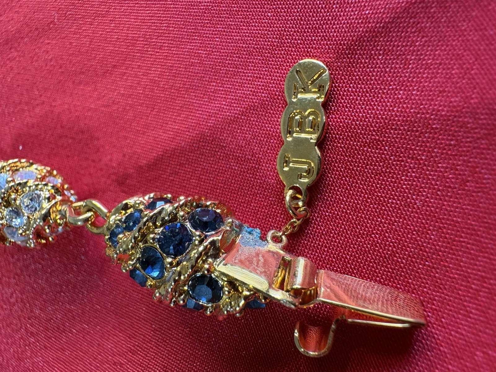 Camrose & Kross Jackie Kennedy JBK Royal Egg Bracelet. Signed JBK