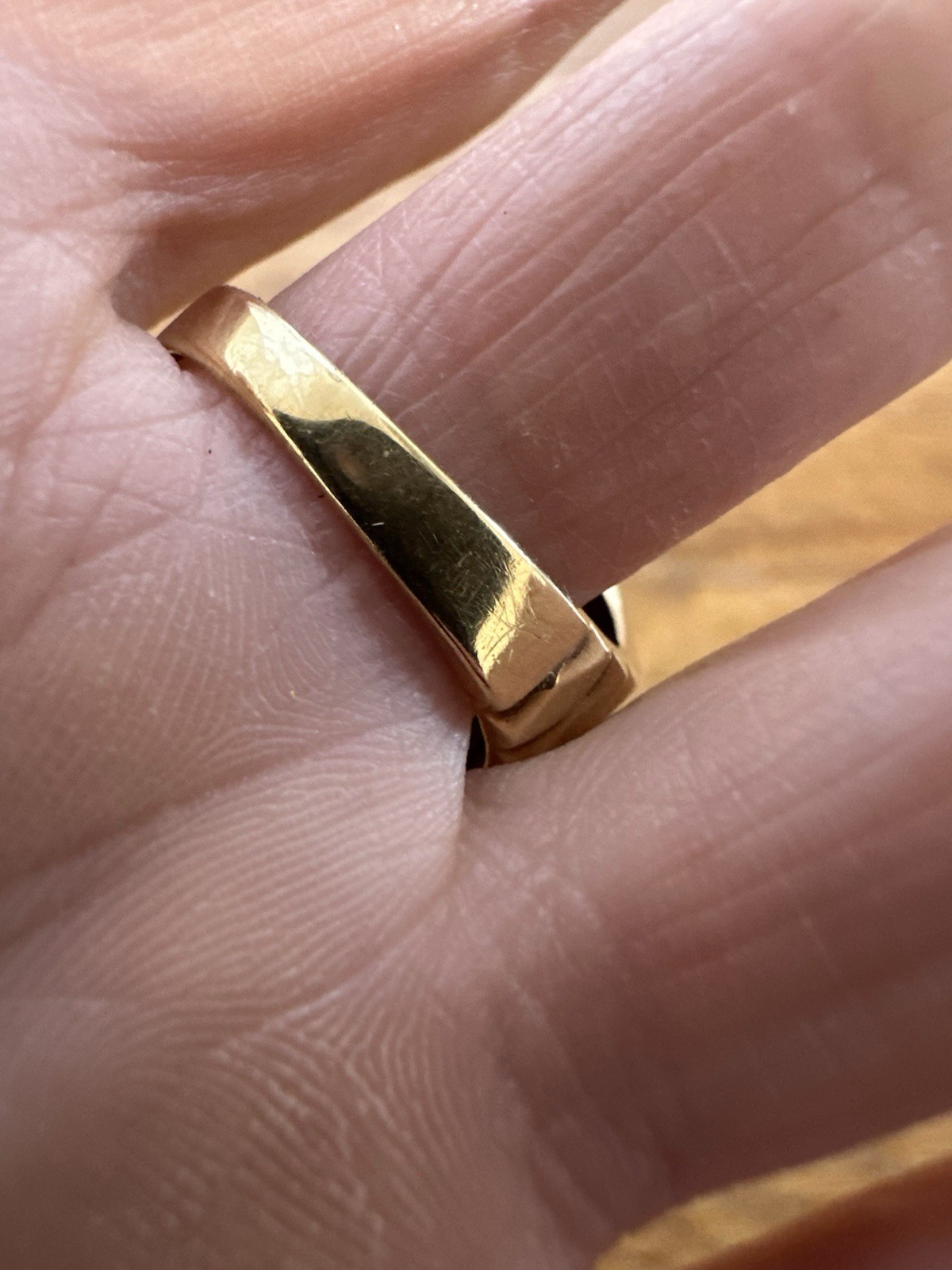 Vintage 40s 10k Yellow Gold Onyx Diamond Chip Mens Ring Size 10