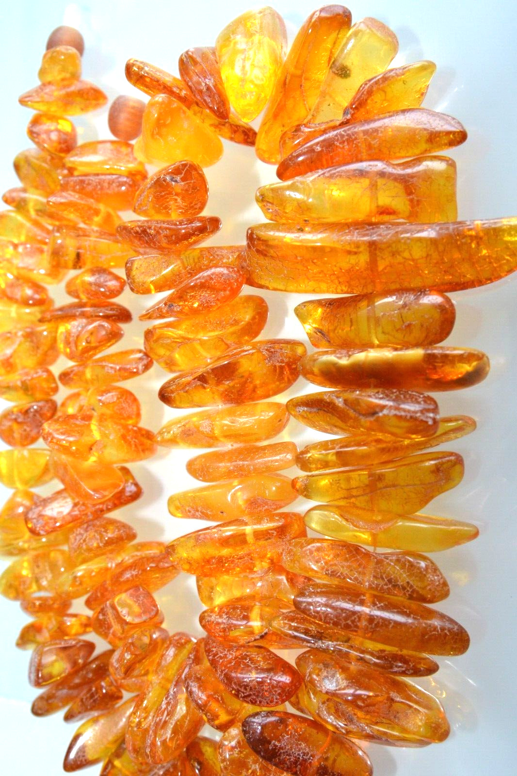 72gr RUSSIAN SOVIET BALTIC AMBER BEAD NECKLACE 琥珀 BRACELET STONE PENDANT EARRING