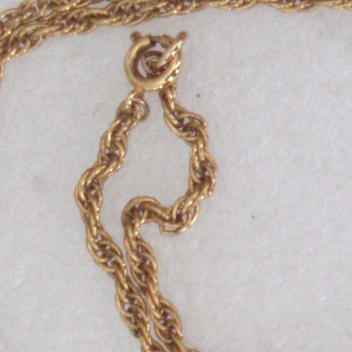 Alva Museum Pre Columbian Replica Pendant w/ 25″ Chain 3″ Excellent Condition
