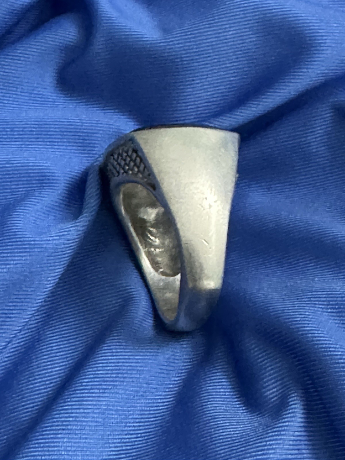 Vintage Signed Barse 925 Sterling silver Ring With Brow Stone Size 7