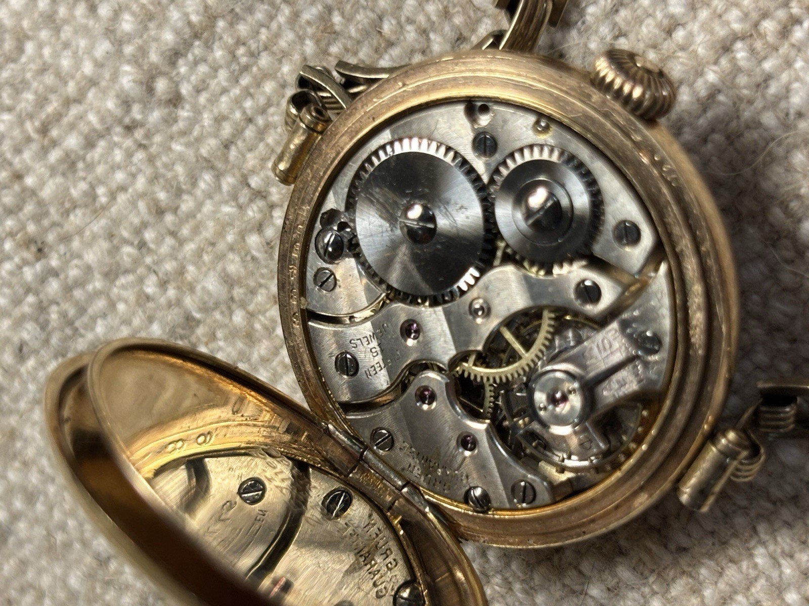 Vintage Gruen Womens 25 Year Gold Filled Wrist Watch RUNNING Manual WindUp 15jwl