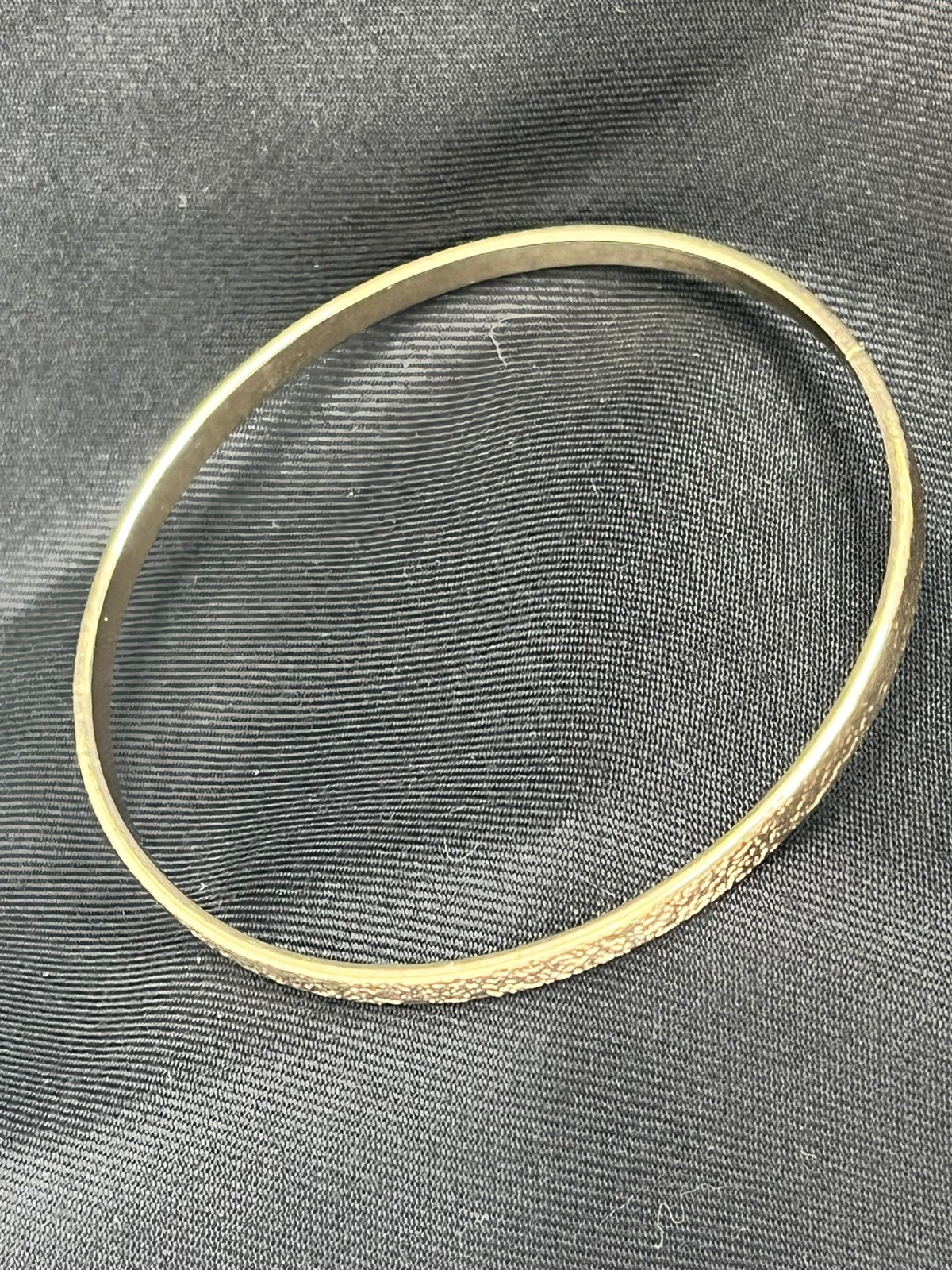 Vintage Gold, Copper, & Silver Tone Bangle Bracelets Set of 4, 1-Branded Monet