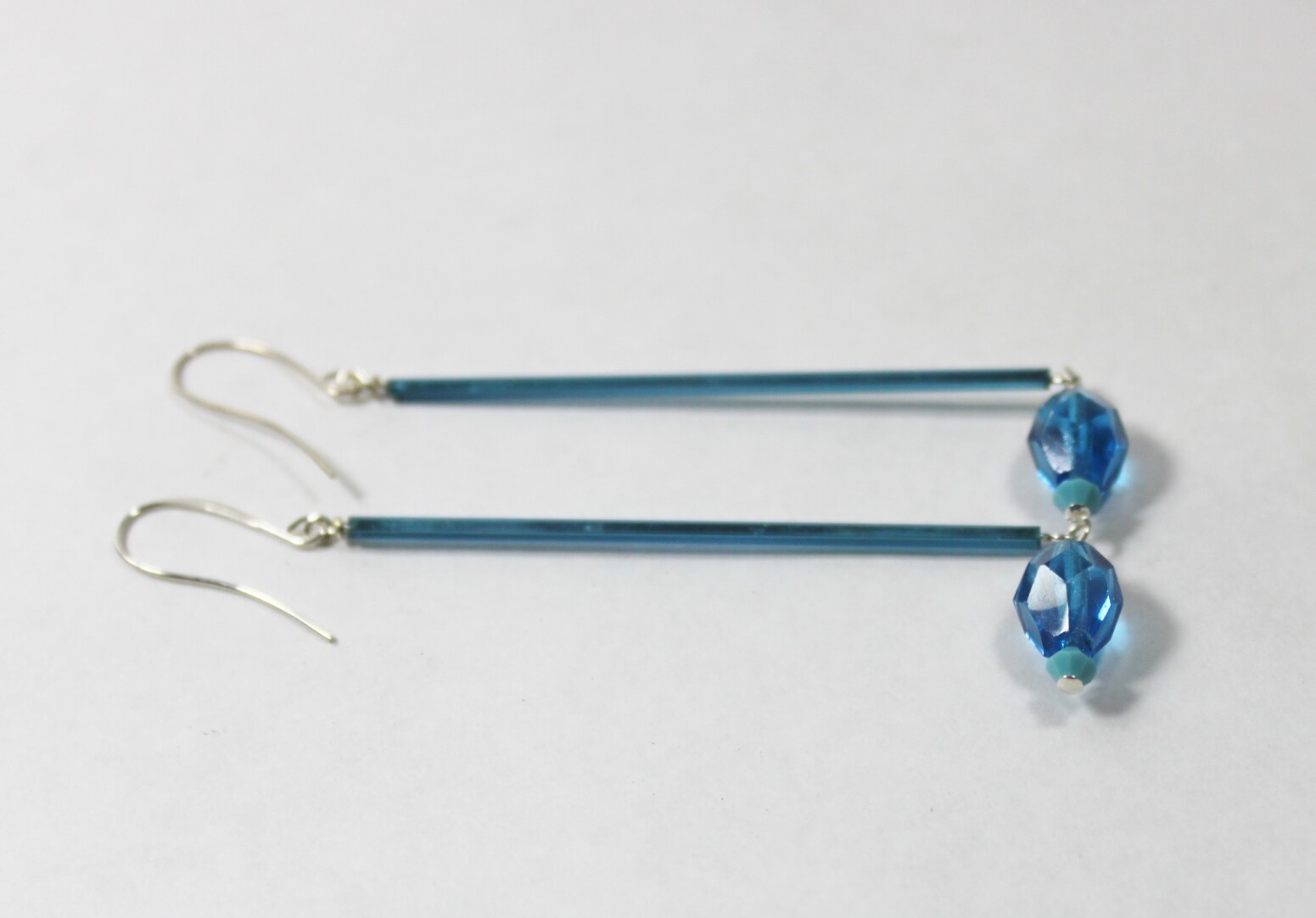 Antique Lamp Fringe Earrings Czech Glass Swarovski Crystal Handmade OOAK Artisan