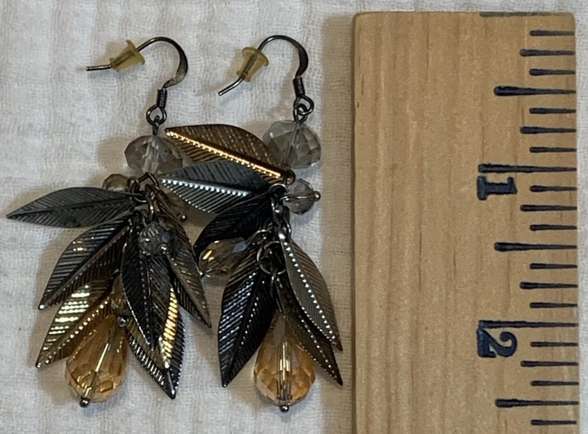 Vintage Earrings Lot 13 Pairs Pierced Y2K 90s 2000s Dangle Boho Mixed Jewelry