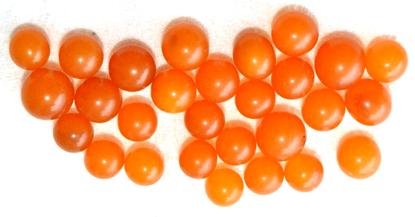 ✅ 20gr RUSSIAN SOVIET BALTIC SEA AMBER BOLLS NECKLACE 老琥珀 BEADS STONE ROCK PIN ☭
