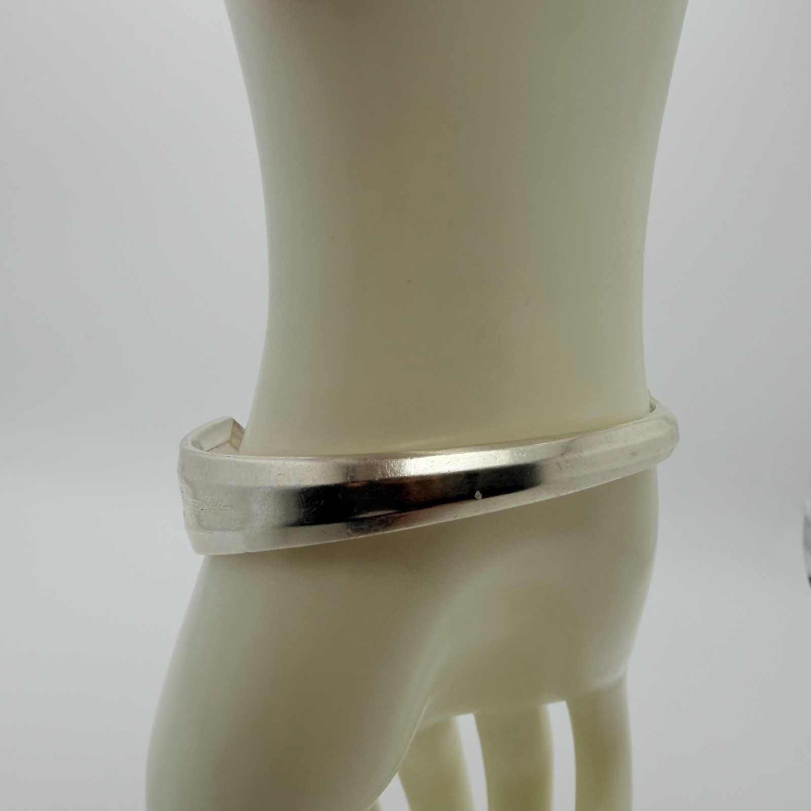 Vintage Antique Silverware Jewelry Fork Bracelet Wm Rogers 1920 Artisan Cuff