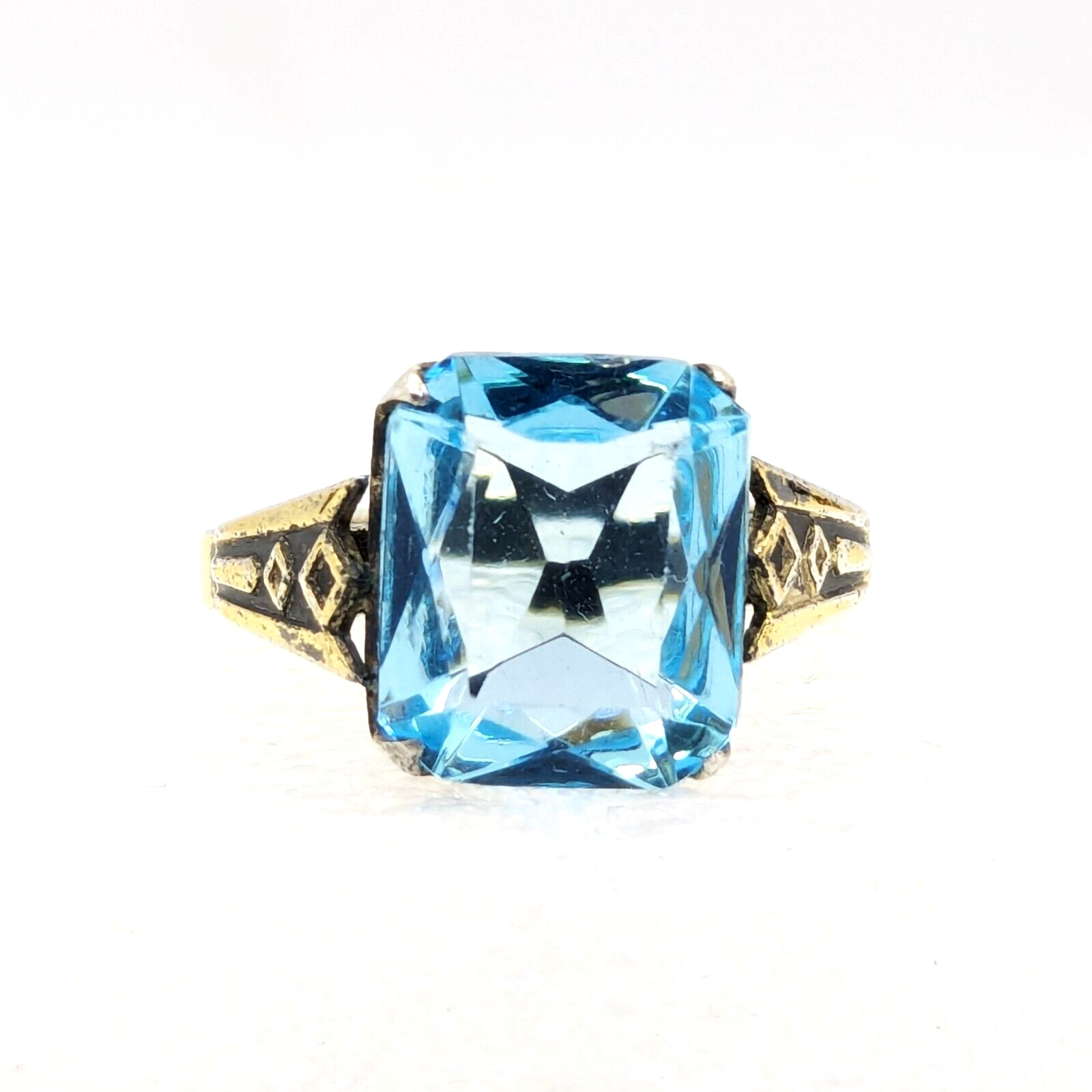 Vintage Luxury Soviet Silver RING ⭐875 stamp Star USSR size: 8US (18.5mm) | #100