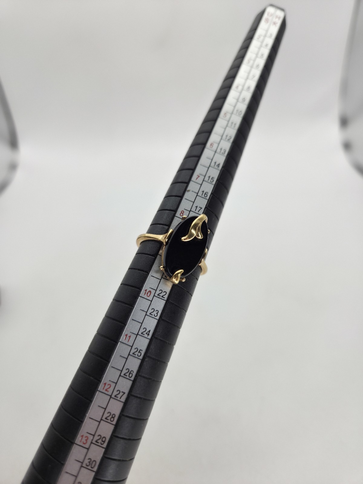 AVON Vintage 1978 “Night Flower” Ring Sz 9 Cocktail Ring Gold Tone
