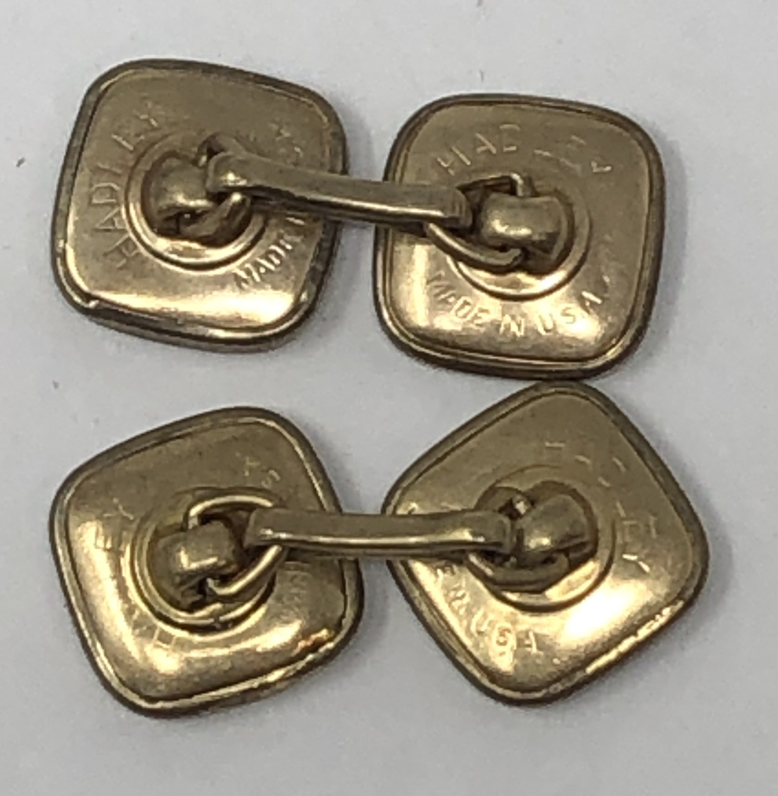 Hadley Abalone Cufflinks Square .5 inch – Vintage