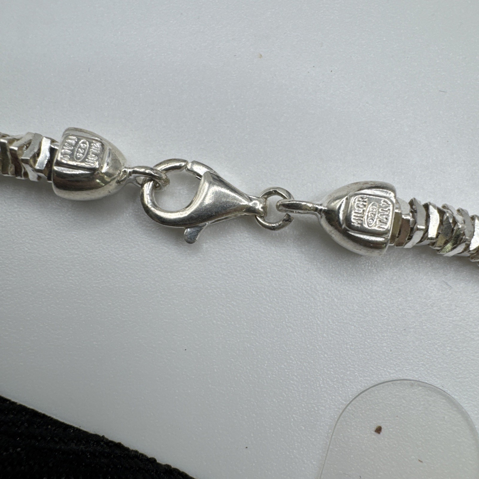 24” Milor Italy Cut Sterling Necklace 37.05 Grams. 062600120ND