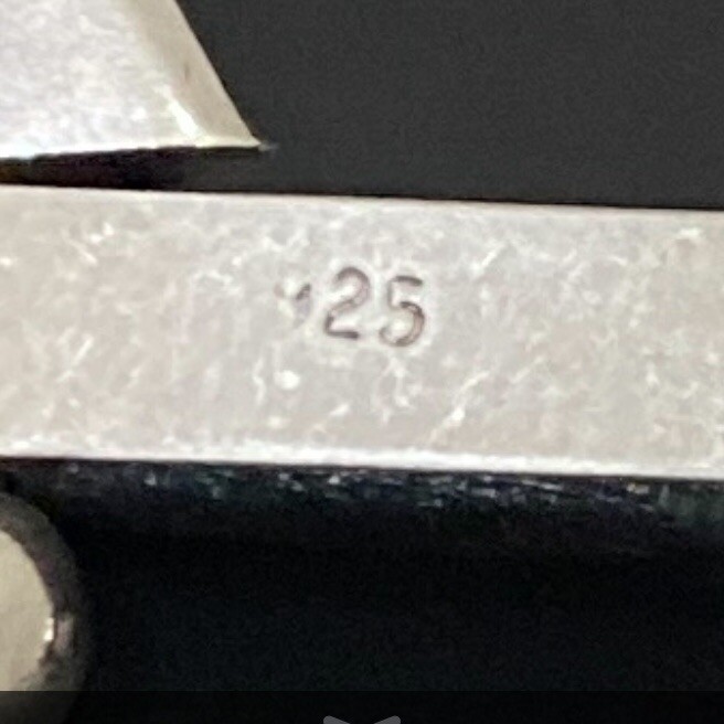 Vintage Silver-plated Modernist Ball Bolt Bar DNA Link Bracelet 44g.