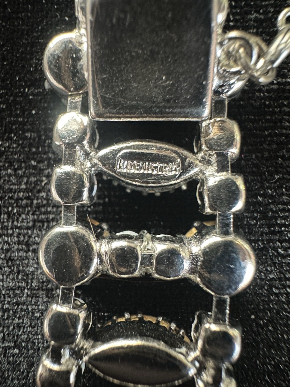 Austrian Vintage Crystal Bezel Set