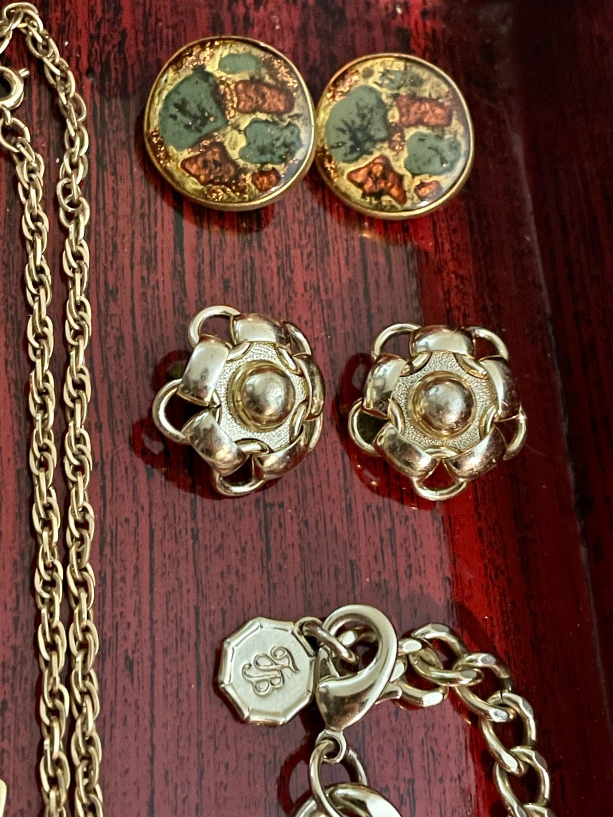 50 pc Vintage Mod Jewelry Lot Monet Sarah Cov Chicos Giovanni W Germany Signed