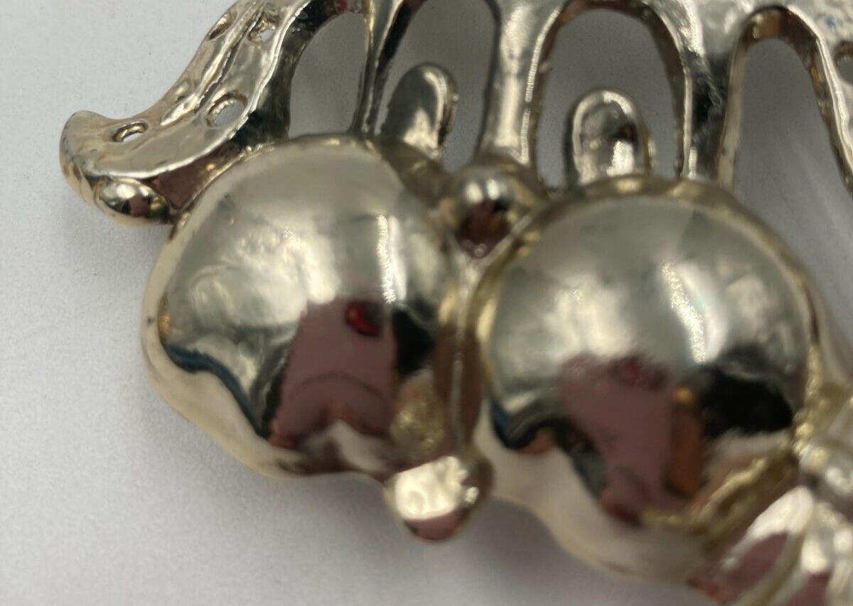 Vintage Silver Tone Poodle Earring Tree – Metal – Revere MFG