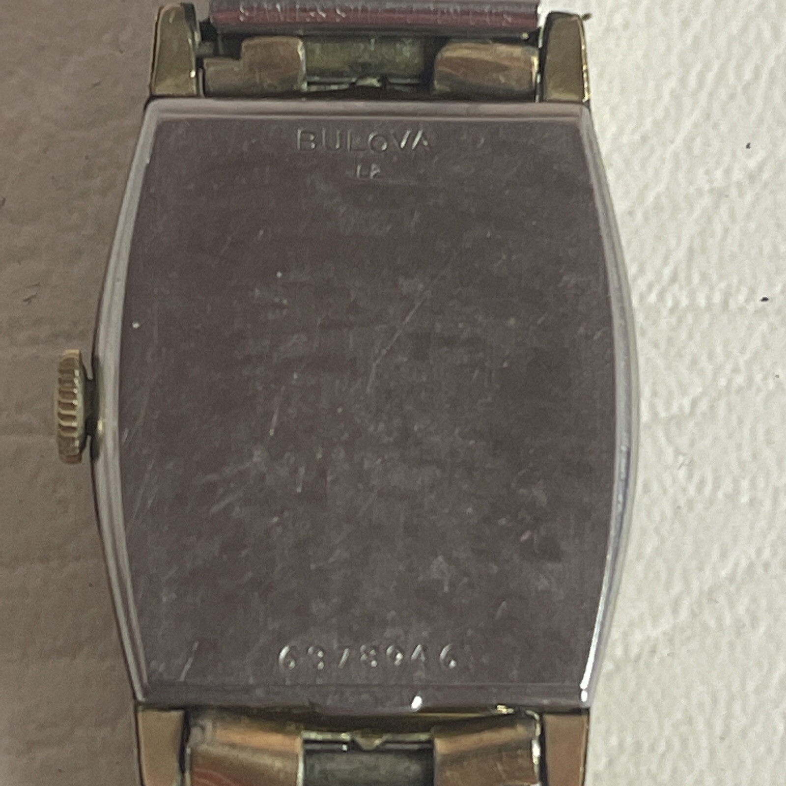 Vintage 1950’s Men’s Bulova L2 Watch 10K GF Hand Wind Swiss Movement Works