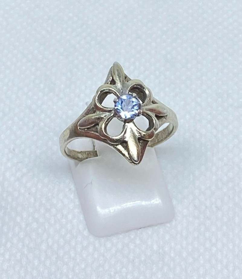 Rings Silver 875 Size 10 . Weight 3.03 g. Soviet Vintage Jewelry USSR