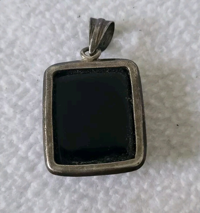 Rare Vtg Stones And Sterling Silver 925 Pendant And Ring 3 Pcs Set