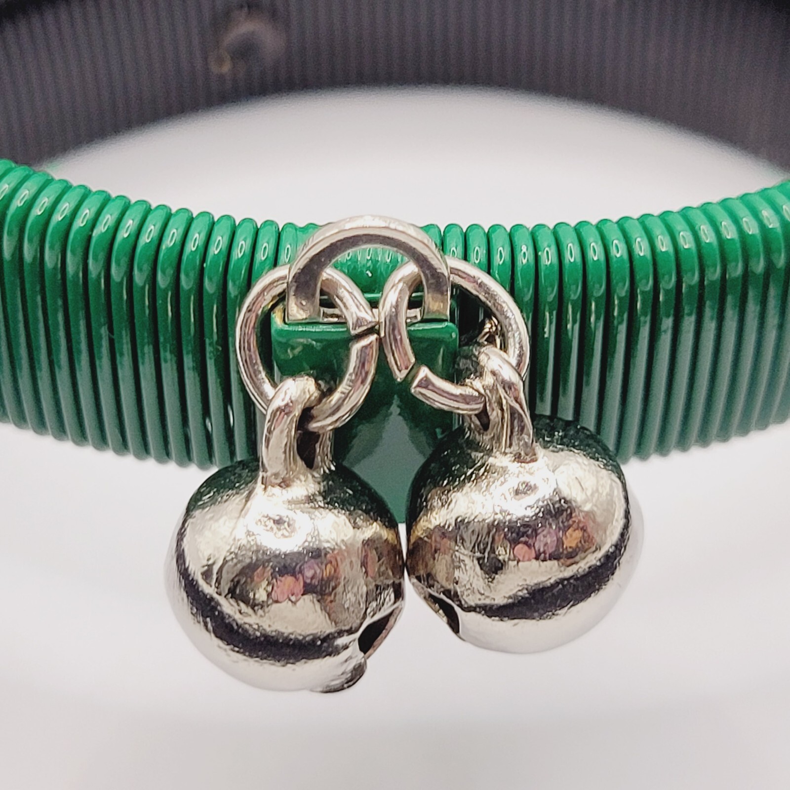 8 Slinky Stretch Coil Shirt Garter Band Style Vintage Bracelet Costume Jewelry