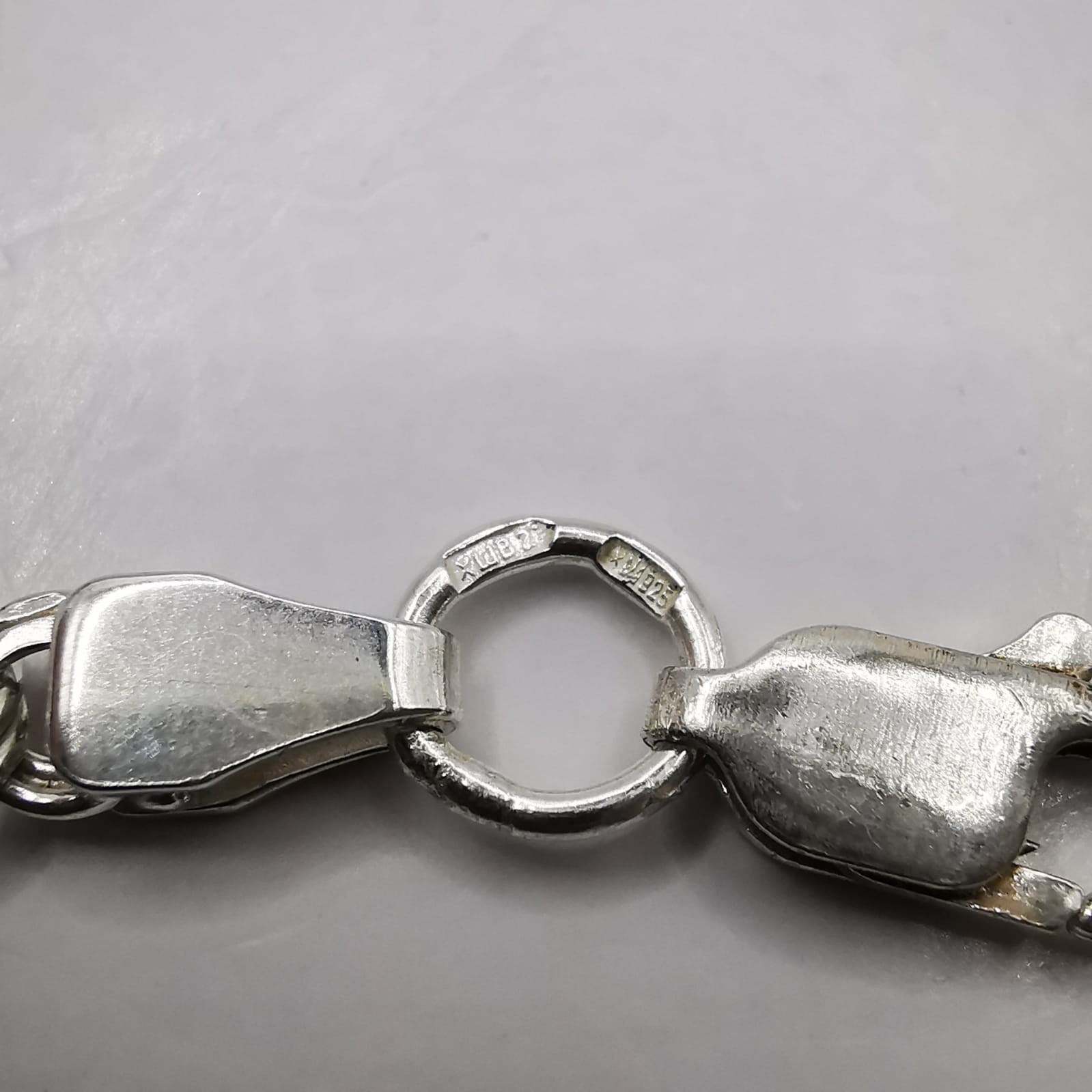 Vintage Beautiful Jewelry Chain Necklece,925 Sterling Silver,Signed , 13,45g