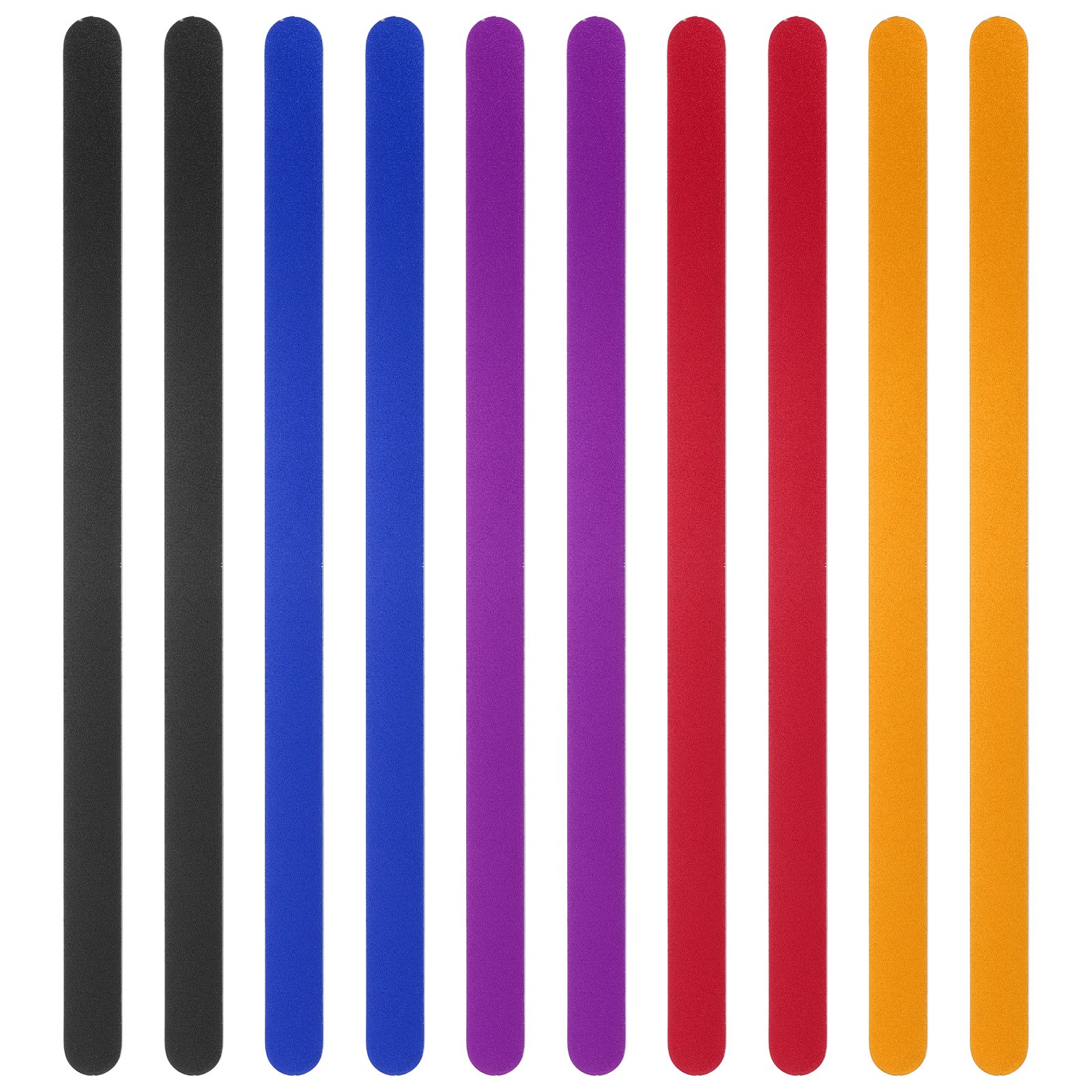 10Pcs 6×0.35×0.06″ Anodized Aluminum Bracelet Blanks Stamping Engraving 5 Colors