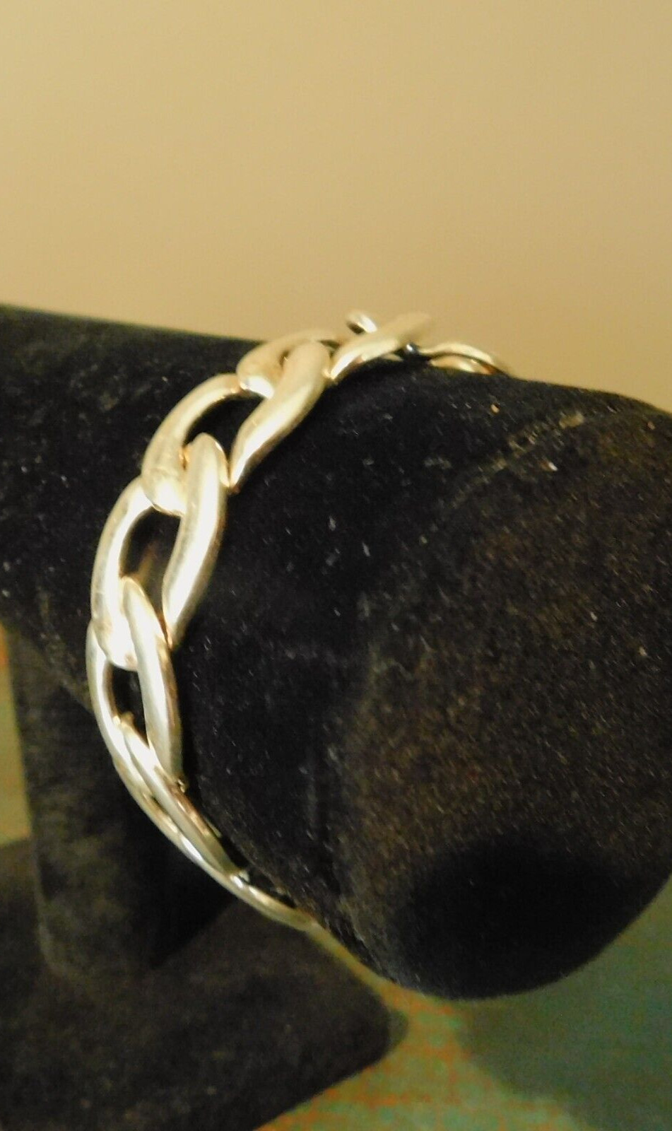 VINTAGE 1960’s 70’s SIGNED NAPIER SILVERPLATED CHOCKER NECKLACE and BRACELET SET