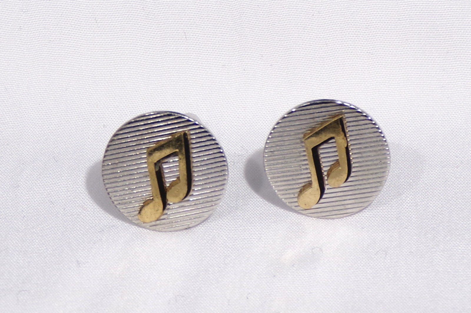 4 Vintage ANSON CUFF LINKS Sets 1 Tie Clip FOOTBALL MUSIC NOTES Geese Masonic