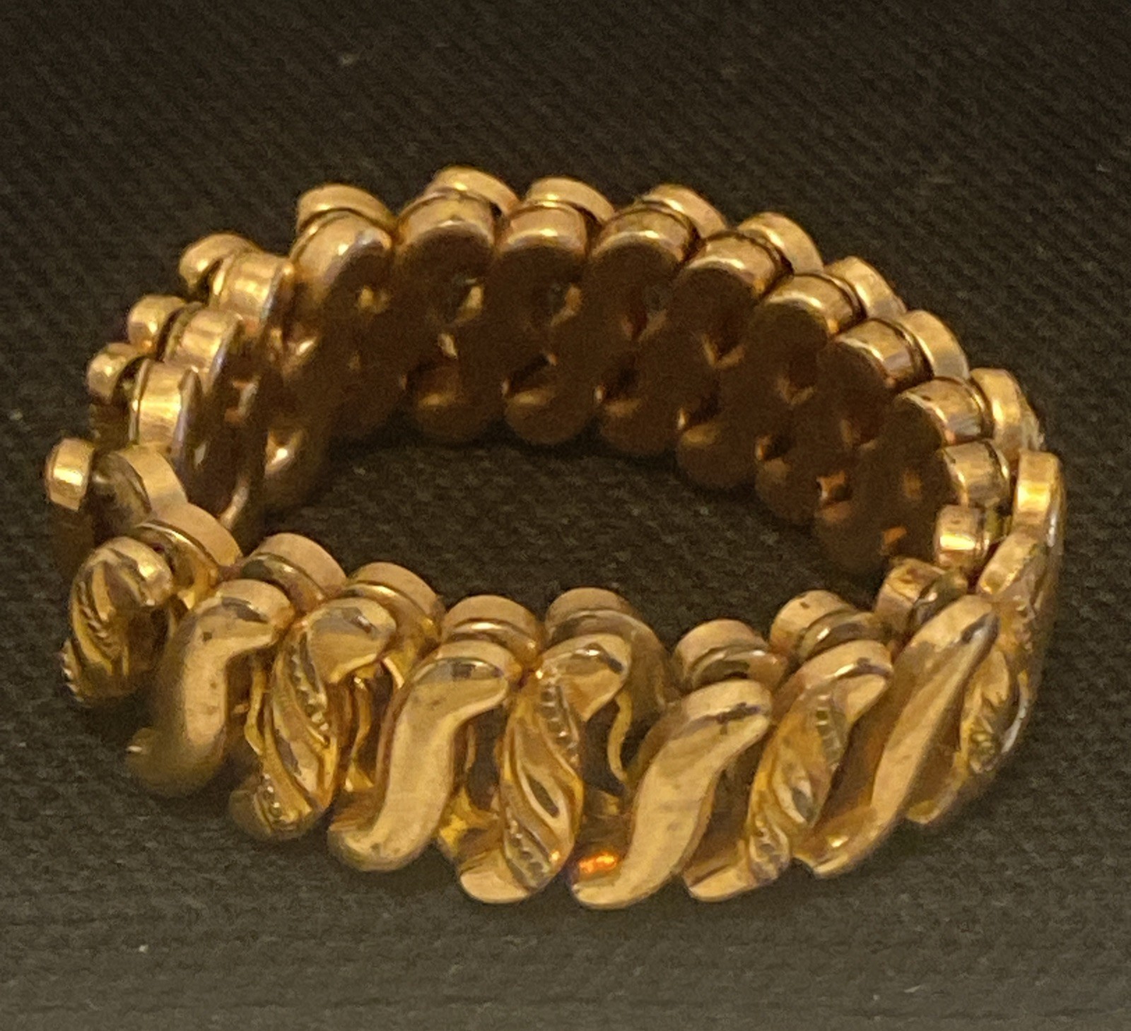 DFB Co Carmen Womens Sweetheart Expansion Bracelet Gold Filled For Small Wrist.