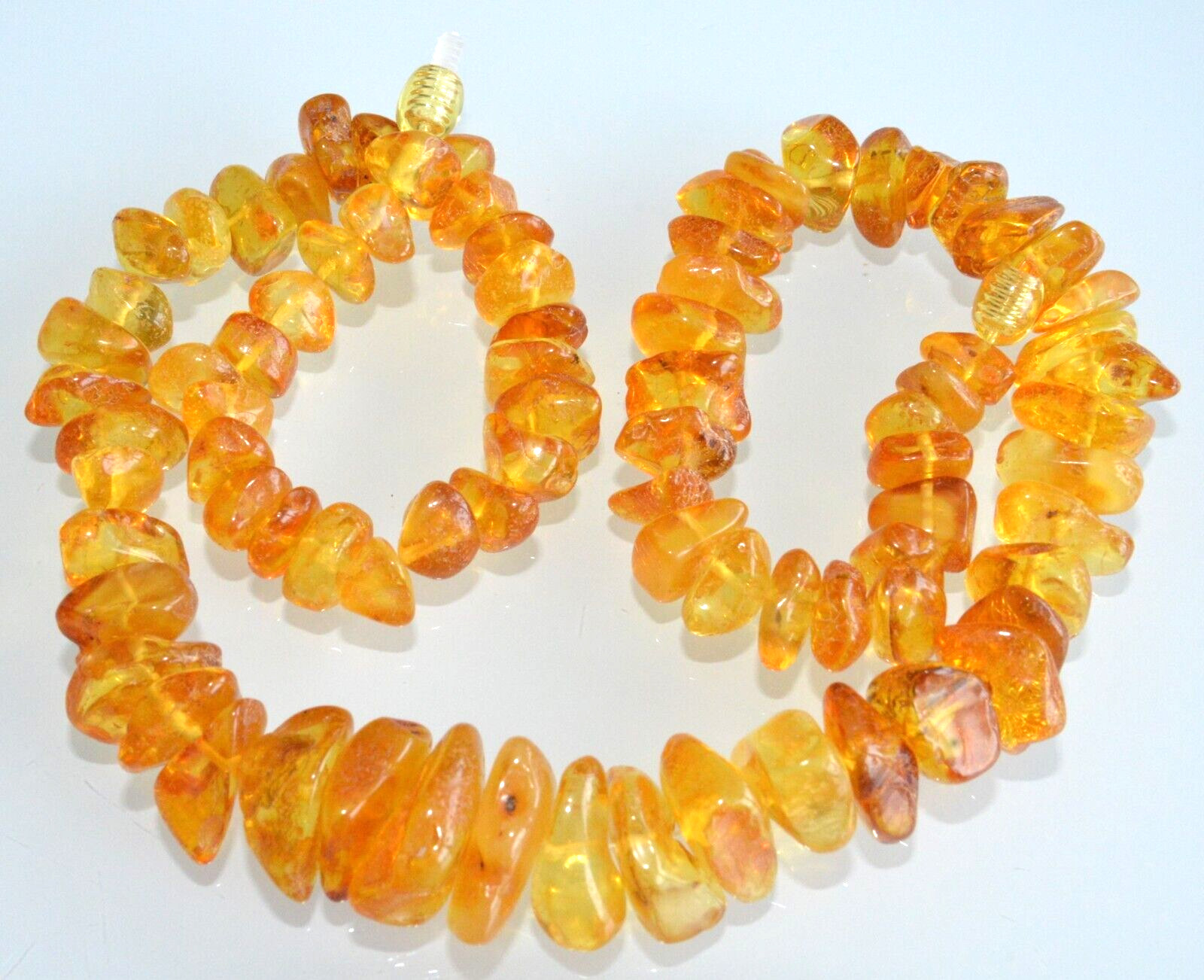 44gr RUSSIAN SOVIET BALTIC AMBER BEAD NECKLACE 琥珀 BRACELET STONE PENDANT EARRING