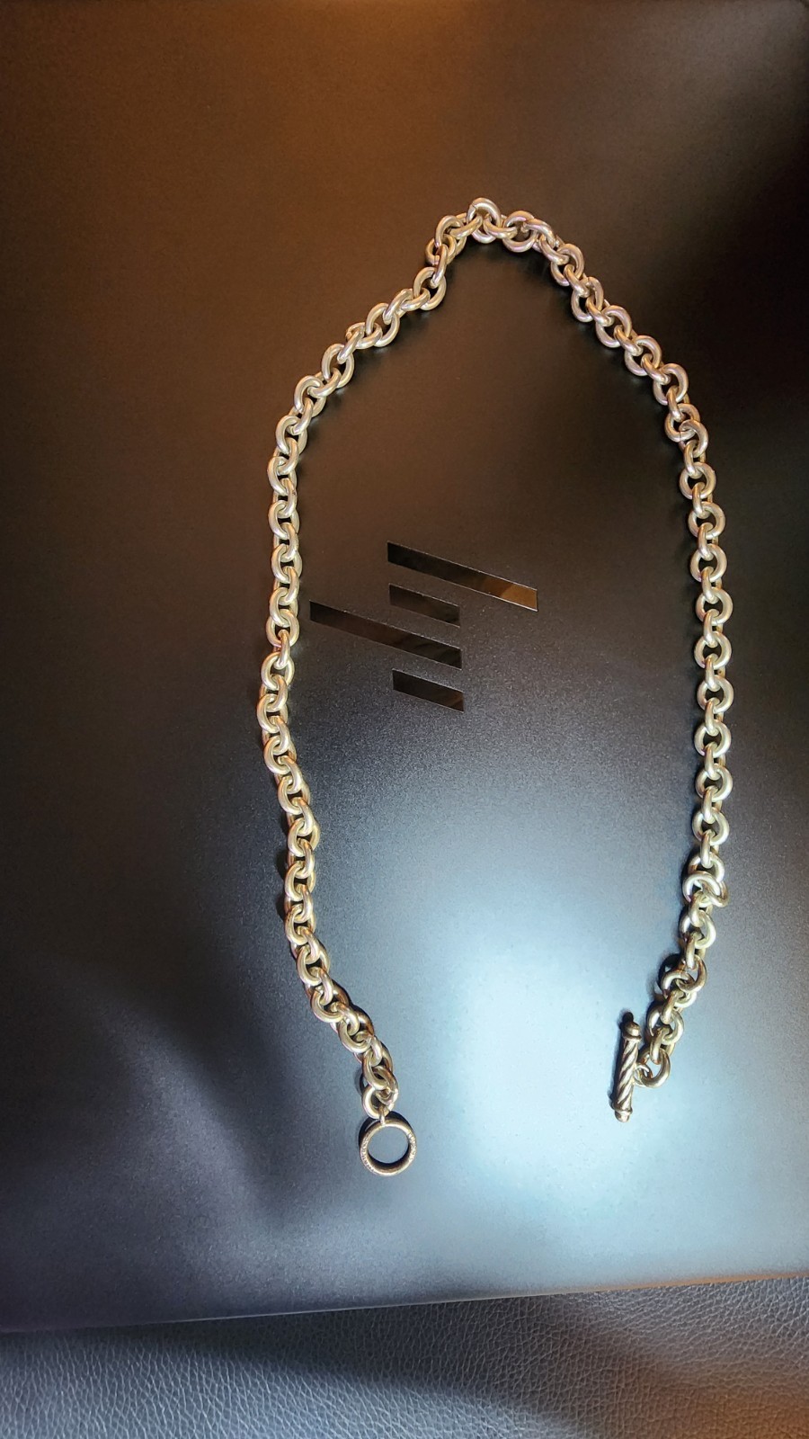 20″ 925 Silver Cable Chain Necklace 64 gram total weight