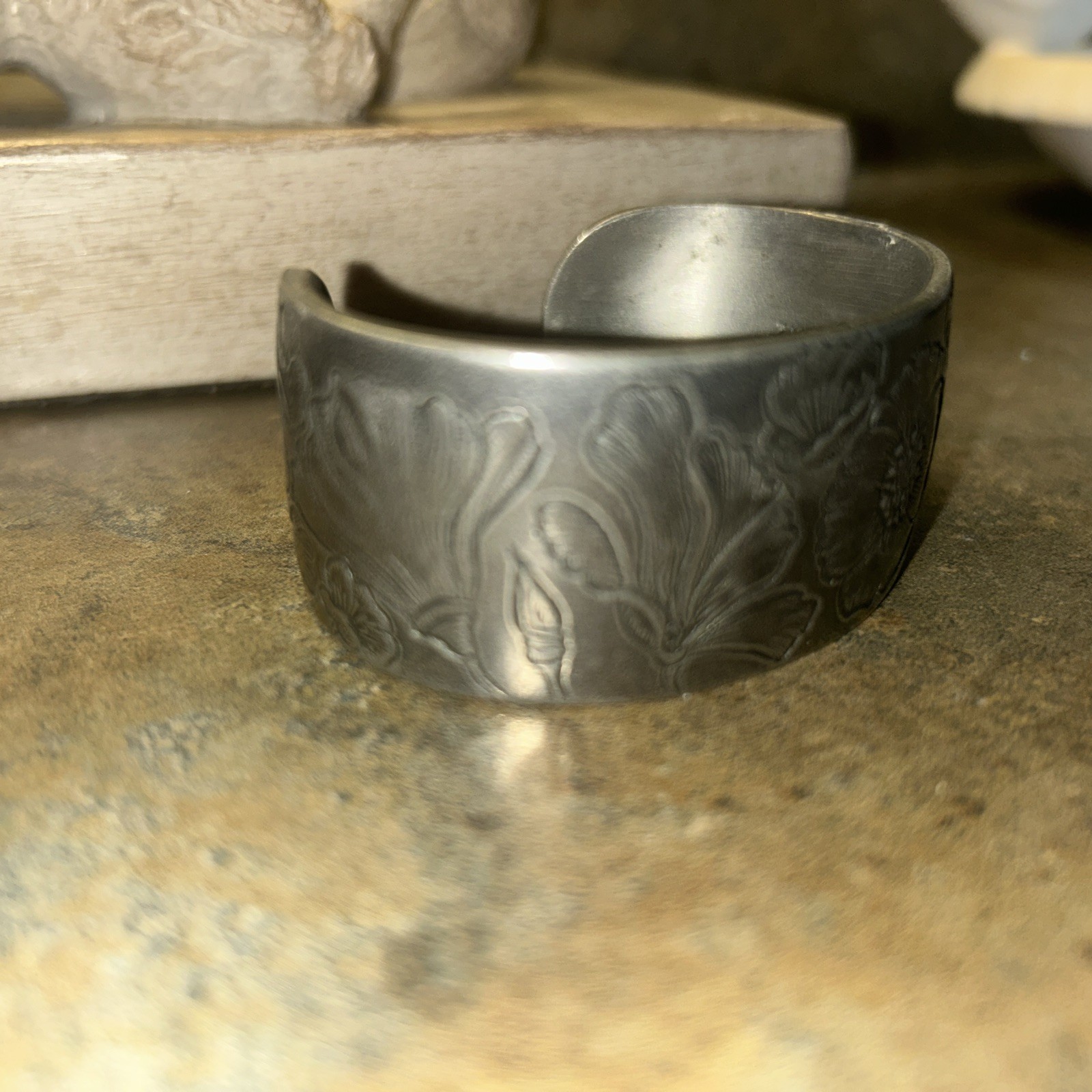 Salisbury Pewter Cuff August Bracelet