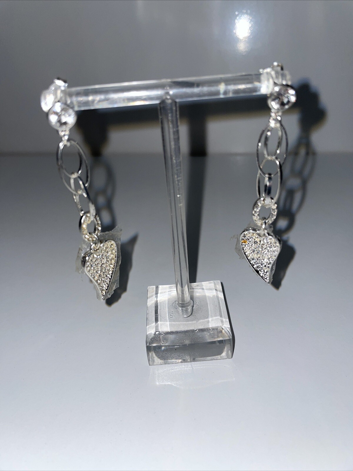 HSN Evolve John Edward Silvertone Hand On My Heart Fashion Jewelry Set READ A311