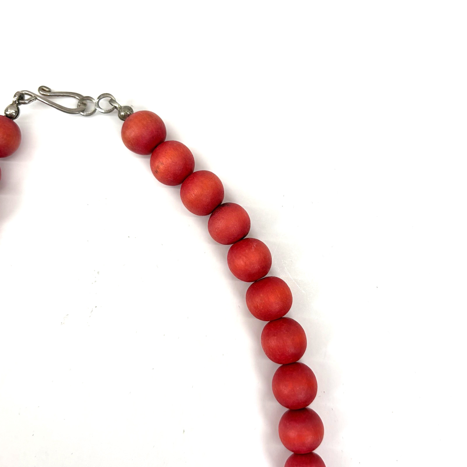VTG 1980s Wood Vegetable Necklace Garden Farm Boho Folk Art Whimsy Cottagecore