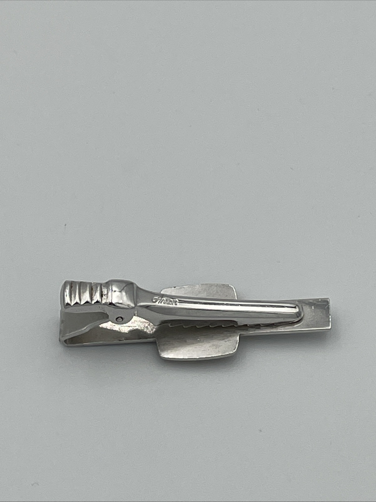 Vintage Anson Tie Clip Bar Paul Revere gold tone Colonial