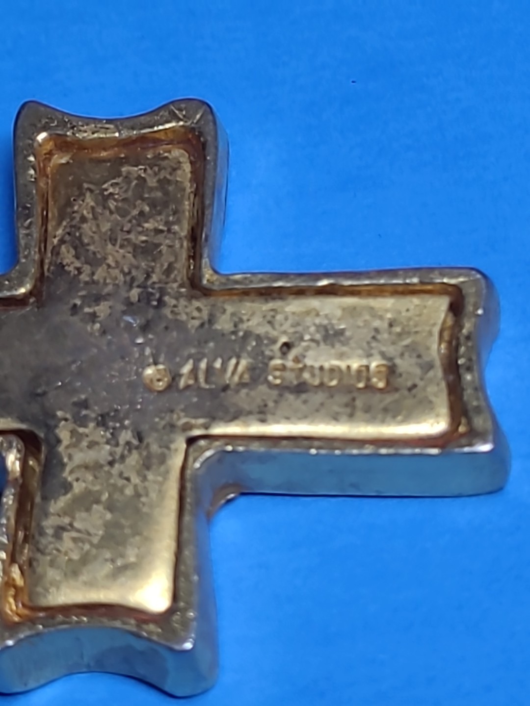 Alva Studios Museum Replicas Cypriot Byzantine Cross Pendant 1.5″x1.5″