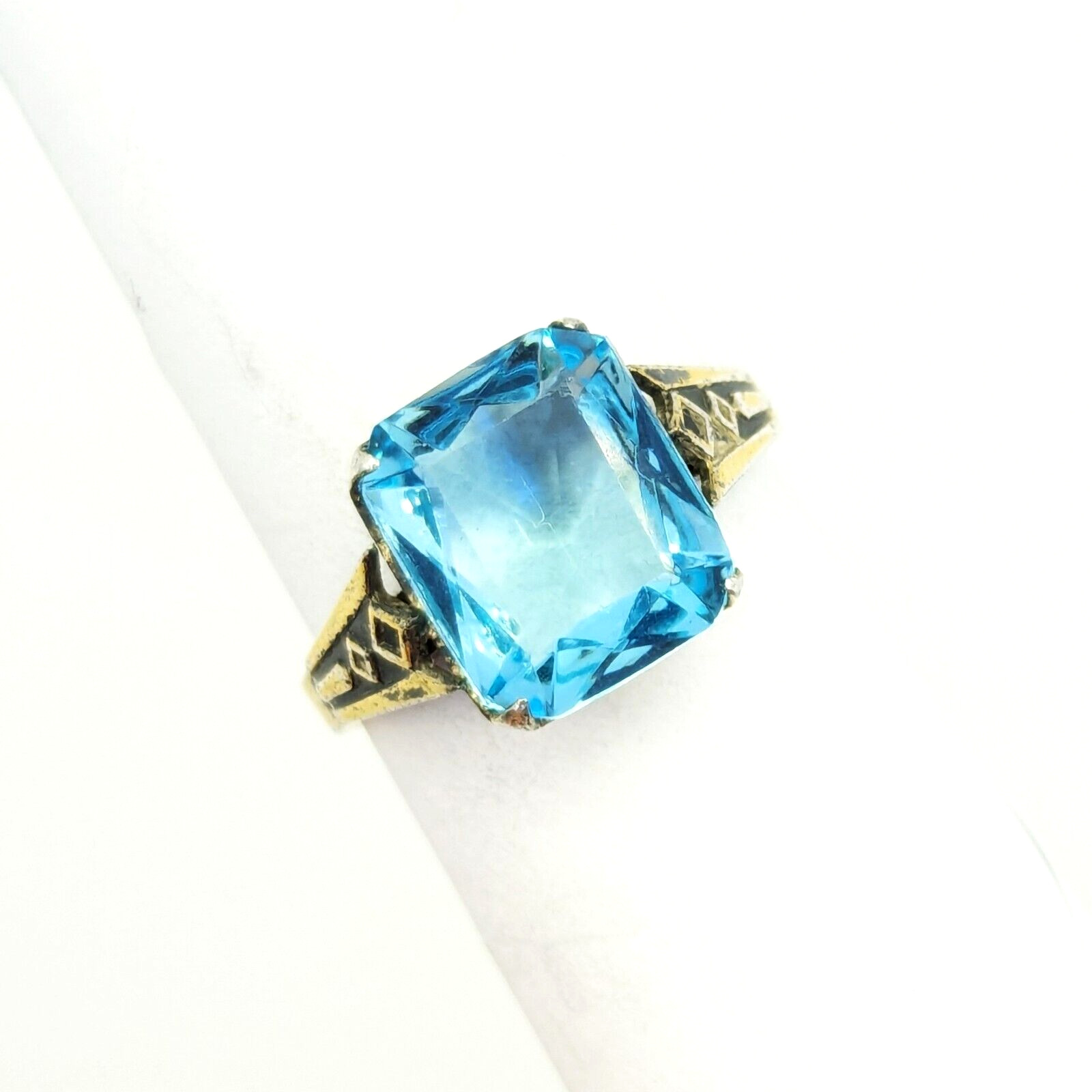 Vintage Luxury Soviet Silver RING ⭐875 stamp Star USSR size: 8US (18.5mm) | #100