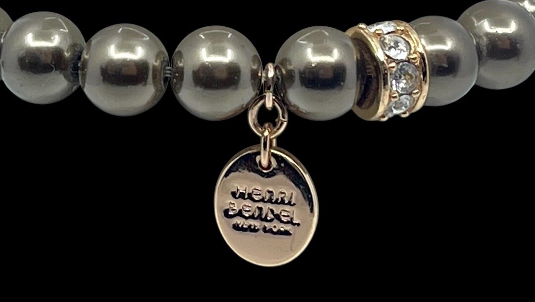 Vintage Henri Bendel Swarovski Crystal Bracelet Estate Jewelry Pre-Owned Tennis