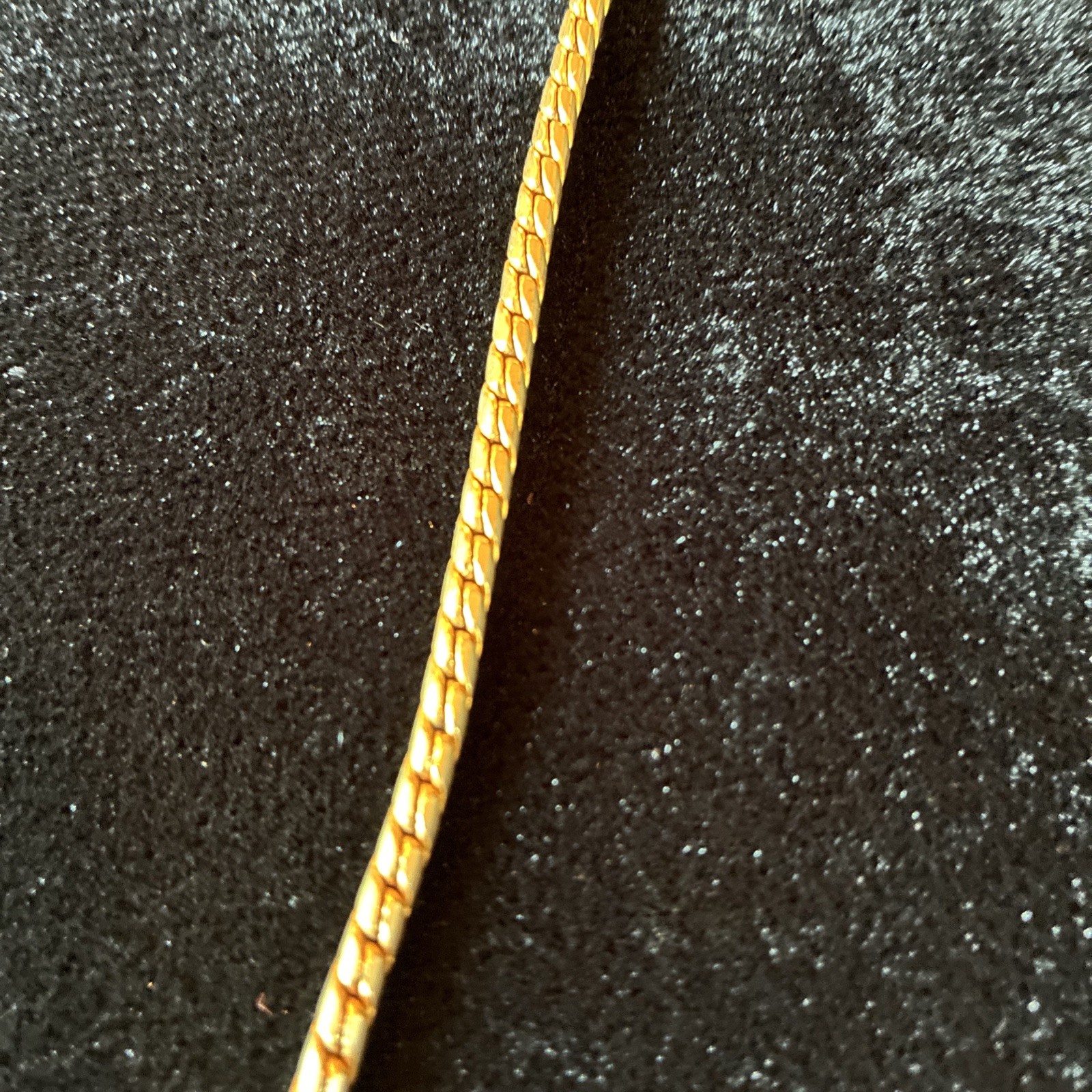 Vintage Gold-Tone Tassel Necklace 22 Inches