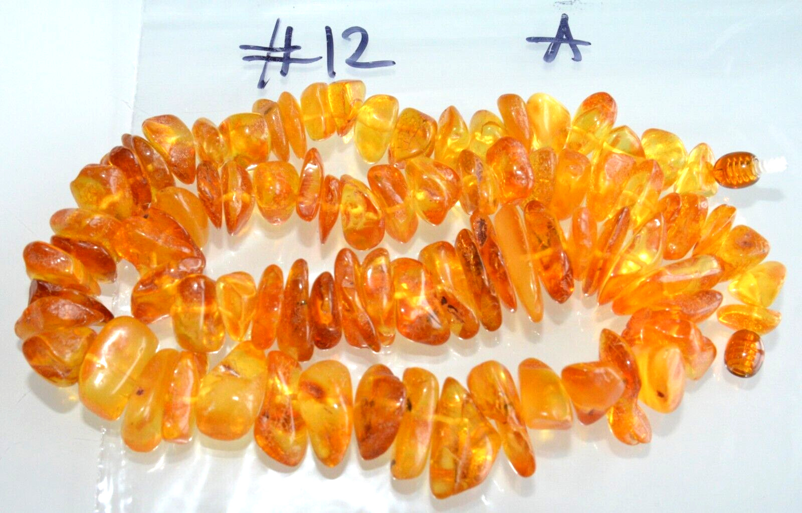 58gr RUSSIAN SOVIET BALTIC AMBER BEAD NECKLACE 琥珀 BRACELET STONE PENDANT EARRING