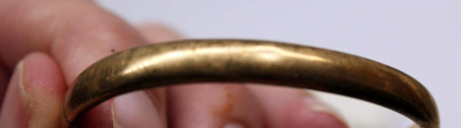 Antique Victorian Gold Filled Bangle Bracelet for Child