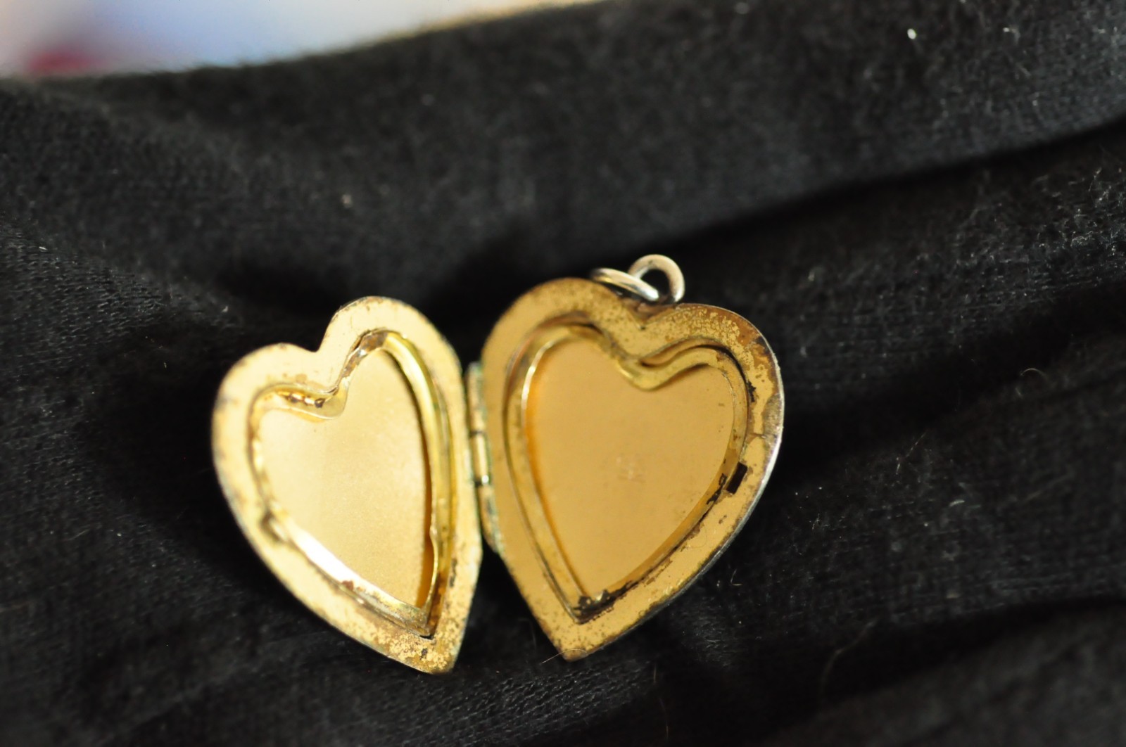 Victorian Sterling Heart Locket – Gold Washed Interior – Mother Daughter Gift