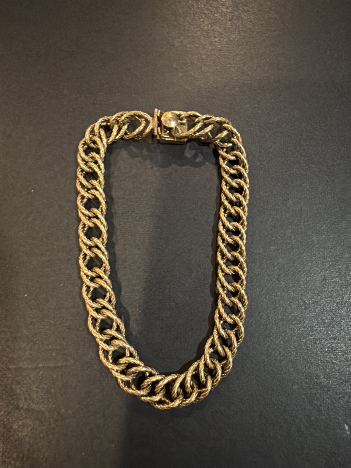 Vintage Gold Filled Chain Bracelet