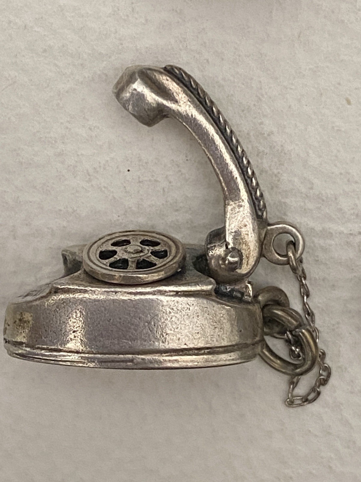 Vintage Sterling Silver MECHANICAL Charm England Choose
