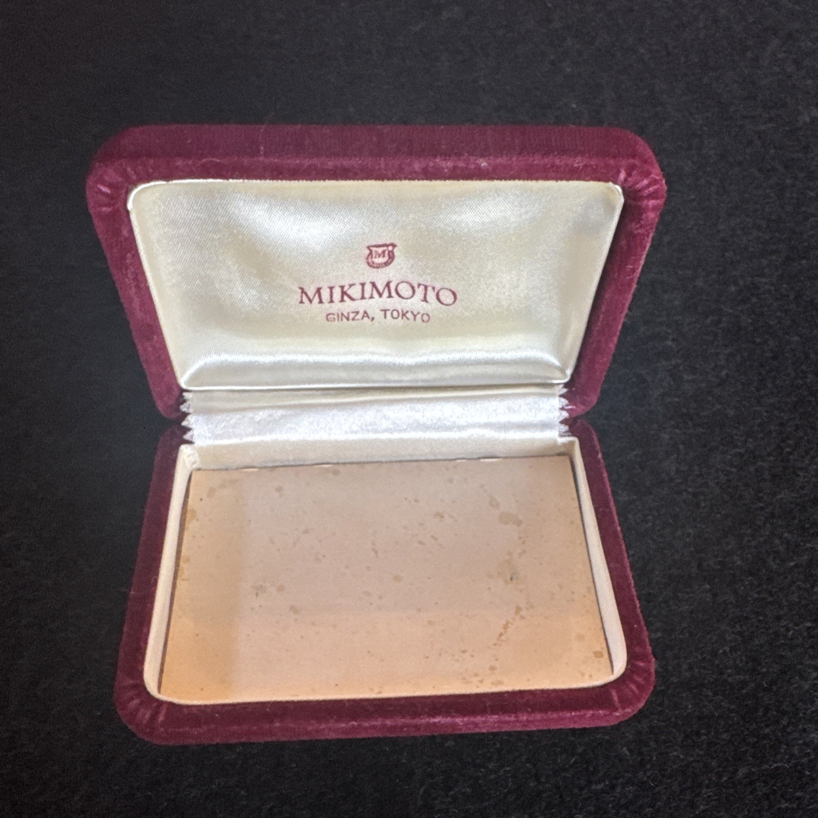 Vintage Mikimoto Sterling Silver Pearl Earrings & Pendant W/case