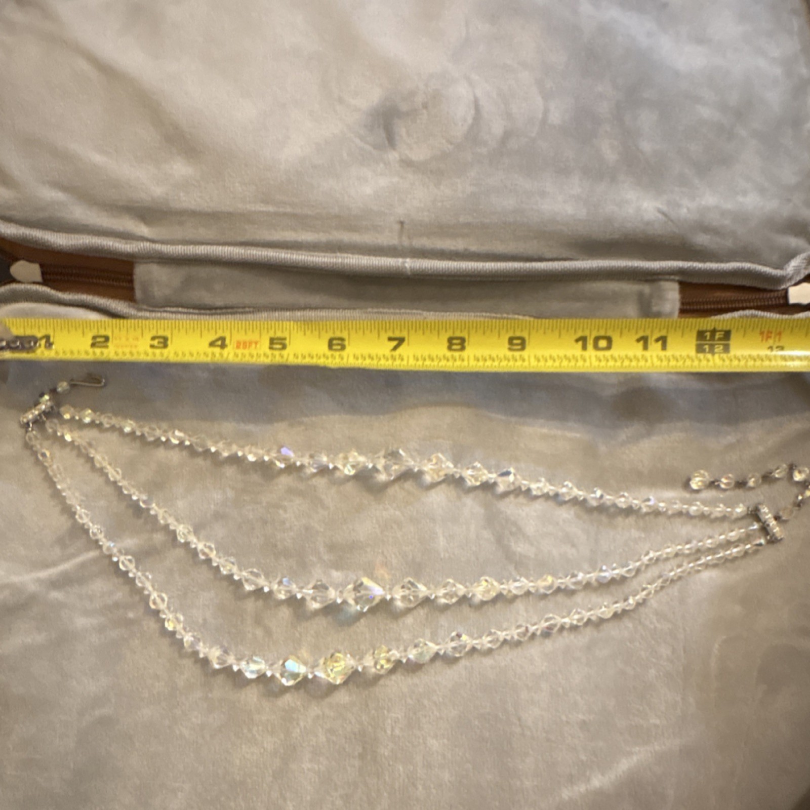Vintage 1950s AB Choker Necklace