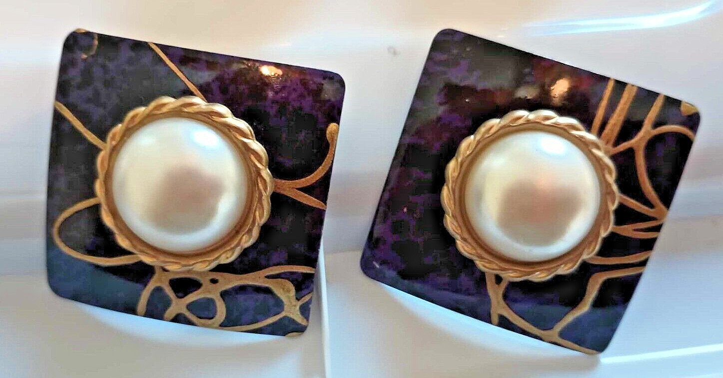 LOT OF 6 STUNNING VINTAGE EARRINGS SUGAR FIX BY BAUBLEBAR,HEMATITE ROUND ROSE
